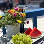 Gemelos Cozy Lägenhetshotell Megali Ammos (Mykonos)